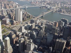 Uitzicht Brooklyn, vanuit helikopter